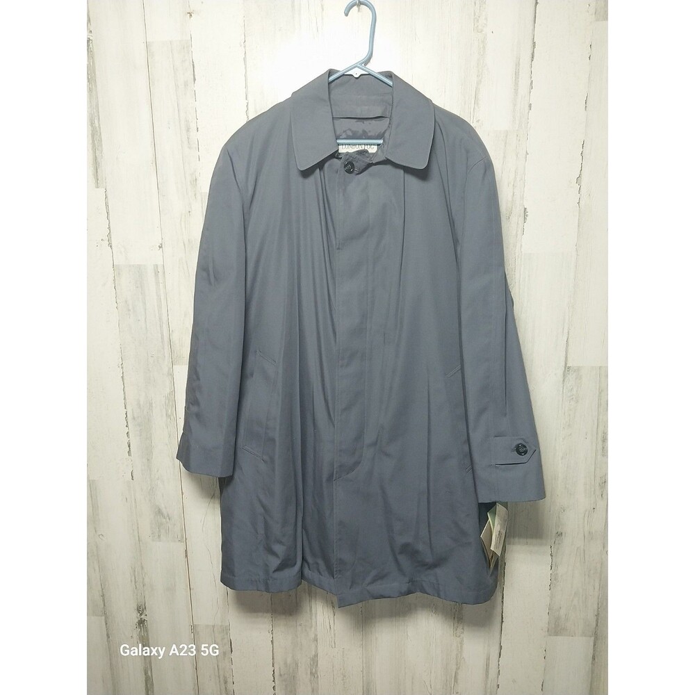 London Fog Mens Large Regular The Raincoat NWT
